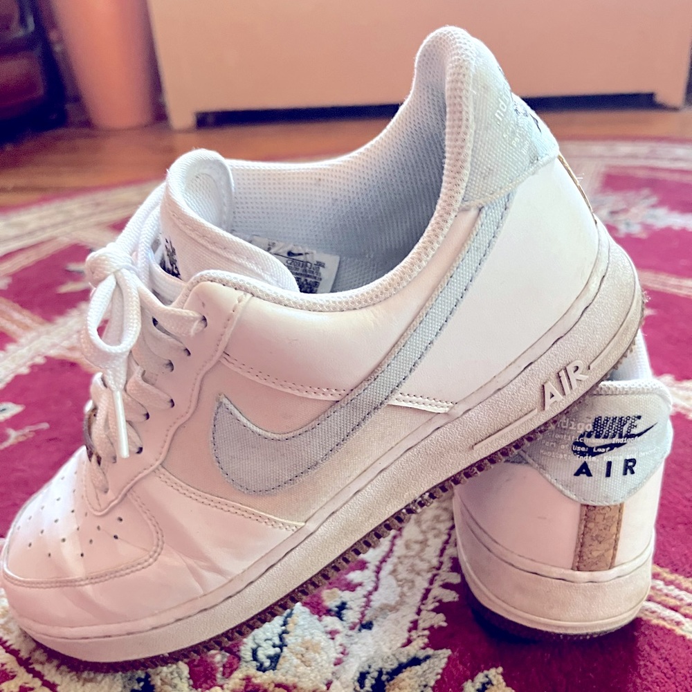 Men Fig 1 Indigo Blue Nike Air Force Ones